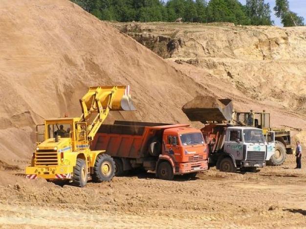 Песок строительный, песок мытый
