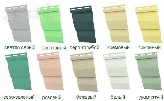 Сайдинг виниловый, цокольный. Фасадные панели